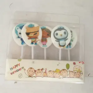 Octonauts Theme Cake Candle
