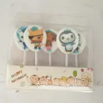 Octonauts Theme Cake Candle