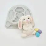 18 CAVITY FLOWERS, LEAVES, CANDY BOWS SILICONE MOuld
