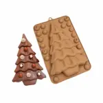 Large Christmas Tree silicone mould for chocolate resins etc
