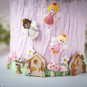 Minature Fairy theme silicone mould
