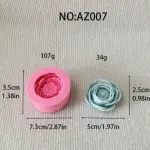 3D peony flower Silicone mould style 10