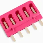 5 Cavity Bubble Cakesicle Silicone Mould
