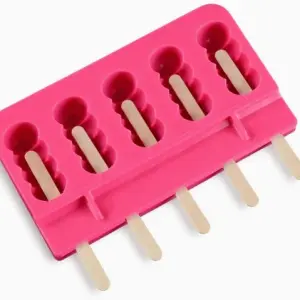 5 Cavity Bubble Cakesicle Silicone Mould