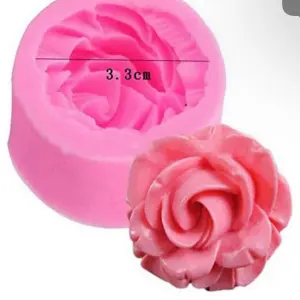 3D Rose flower Silicone mould style 5