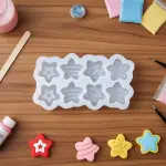 8 Cavity miniature star mould