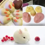 6 Cavity Easter Bunny Silicone Mould