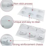 6 Cavity Easter Bunny Silicone Mould