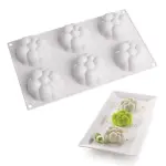 6 Cavity Cloud Silicone Mould