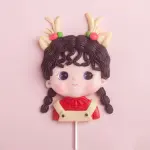 Cute Reindeer Girl Cake Toys