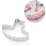 9 pcs Lady Dress Skirt cookie cutter set