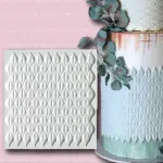 leaf onlay texture mat silicone mould