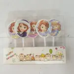 Sofia Princess Theme Cake Candle