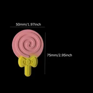 Lollipop Chocolate Garnish Mould