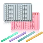 12 EVEN WOVEN LONG BAR SILICONE MOLD ENERGY BAR MAKING CHEESE BAR BAKING CHOCOLATE mould