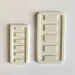 2 Pcs Ladder Silicone Fondant Mould