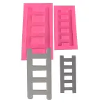 2 Pcs Ladder Silicone Fondant Mould