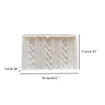 sweater knitting weave texture silicone mould