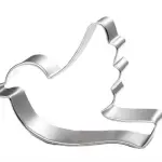 Bird shape stainless steel cookie cutter