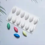 12 Cavity Quenelle Silicone Mould