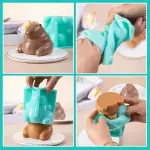3D Cute Capybara Silicone Cake Mould