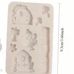 Minature Fairy theme silicone mould