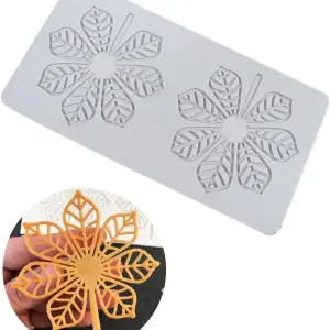 Large Flower Chocolate Garnish Mould