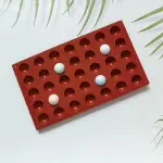 35 cavity semi circle sphere dome shape silicone mould