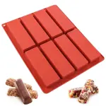 8 cavity rectangle shape silicone mould