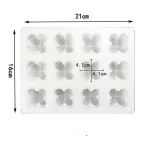 12 Cavity Bubble Silicone Mould for Cakes & Candles