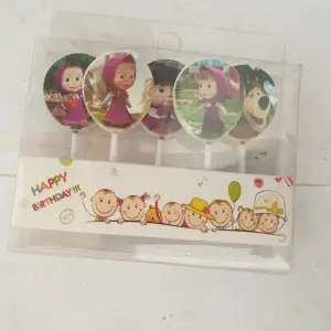 Masha and the Bear Cake Candle