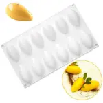 12 Cavity Quenelle Silicone Mould