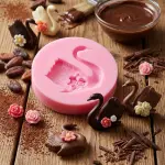 Swan Silicone Fondant Mould Style 1