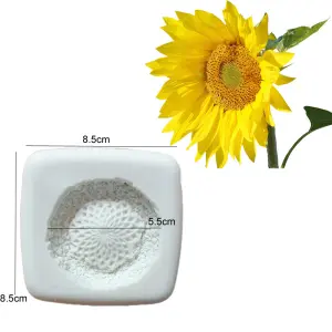 sunflower disk sunflower center silicone mould style 2