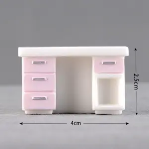 Miniature Study Desk Figurine