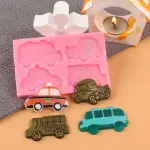 Woodland animal silicone mould