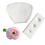Buttercup Flower veiner mould set of 2 pcs