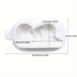 detailed Sleeping Baby silicone mould