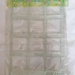 Square Shape Chocolate Garnish Silicone Mould