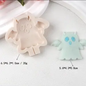 Scary Ghost Halloween Silicone Mould