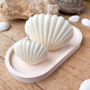 3D sea shell silicone mould (small)