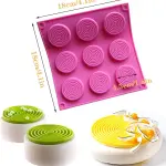 Spiral Shape Chocolate Garnish Mould