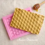 honeycomb onlay texture mat silicone mould