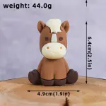 Cute 3D Horse Cake Toys