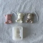 Teddy bear silicone mould (Large)
