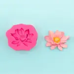 3D lotus flower silicone mould style 3