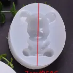 Teddy bear silicone mould ( small)