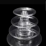 4-Tier Macaron & Cupcake Tower Display Stand