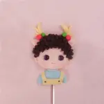 Cute Christmas Reindeer Boy Cake Toys