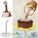 Cake Pouring Kit Anti Gravity Cake Support Structure for Easy Gravity Defying Cakes Frame